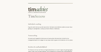 timadvies